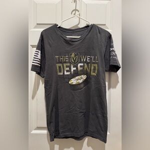 Las Vegas Golden Knights Grunt Style T Shirt Mens Medium This We'll Defend